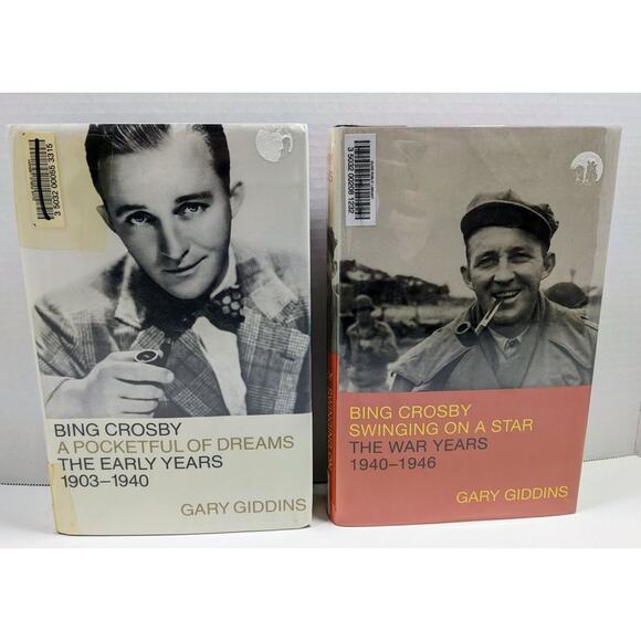Bing Crosby (2) Books by Gary Giddins Pocketful of Dreams Early Years Swinging - Picture 1 of 10